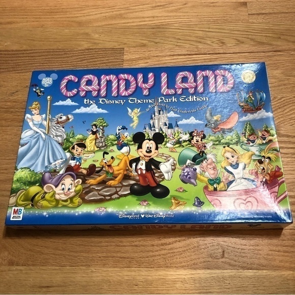 Disney Parks Edition Candy Land Disney World Land Game Small World Snow White - Picture 1 of 10